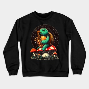 Cottagecore Turtle Crewneck Sweatshirt